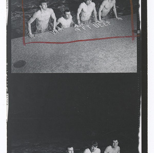 Group of swimmers in pool