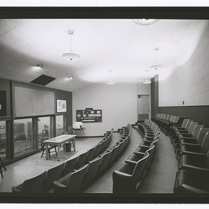Classroom in atomic reactor building