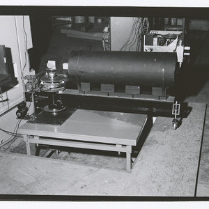 Machine in atomic reactor building