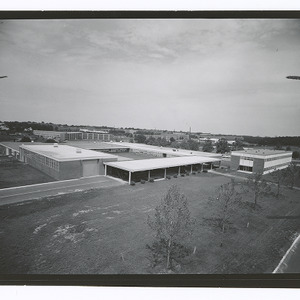 Aerial view of Agricultural Engineering building