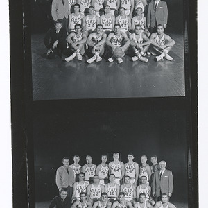 Basketball team group photo
