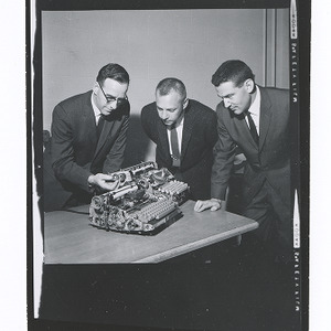 Typewriter demonstration