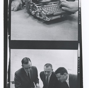 Typewriter demonstration