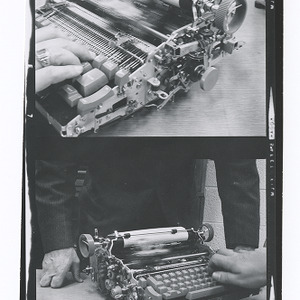Typewriter demonstration