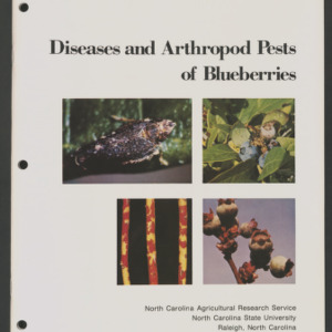 Diseases and Arthropod Pests of Blueberries (Bulletin 468), Jun. 1984