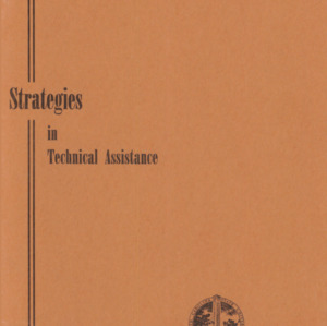 Strategies in Technical Assistance (Technical Bulletin 189), Dec. 1968