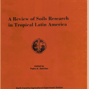 A Review of Soils Research in Tropical Latin America , Aug. 1974 (Technical Bulletin 219)