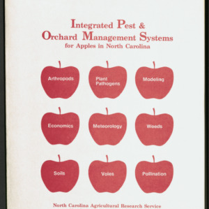Integrated Pest and Orchard Management Systems for Apples in North Carolina (Technical Bulletin 276), Dec. 1983