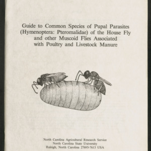 Guide to Common Species of Pupal (Technical Bulletin 278), Aug. 1985