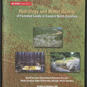 Hydrology and Water Quality of Forested Lands in Eastern North Carolina, 2003 May (Technical Bulletin 320)
