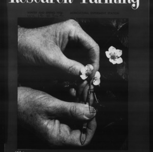 Research and Farming Vol. 14 Nos. 3-4 [1 issue]