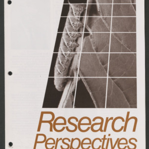 Research Perspectives, Vol. 2, No. 3, September 1983