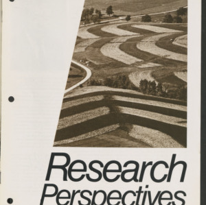 Research Perspectives, Vol. 4, No. 2, Summer 1985