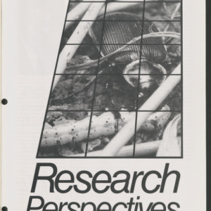 Research Perspectives, Vol. 4, No. 3, Winter 1985