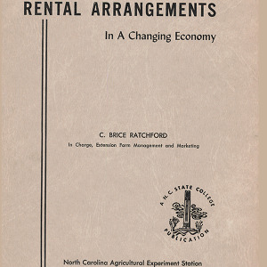 Rental Agreements in a Changing Economy (Technical Bulletin 108), 1954