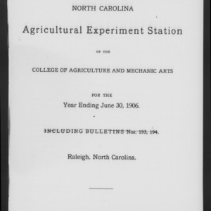Twenty-Ninth Agricultural Experiment Station Annual Report Annual Report