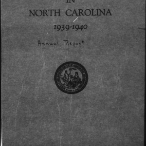 North Carolina Agricultural Experiment Station Annual Report Issue No 62