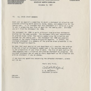 Situation Statement for 1958