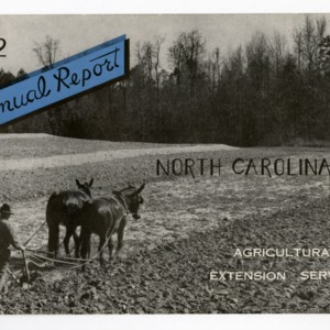 North Carolina Agricultural Extension Service Annual Report 1942