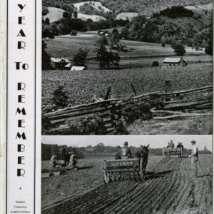 North Carolina Agricultural Extension Service Annual Report 1945 - A Year to Remember