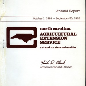 Cooperative Extension Service -- Annual Report 1981-1982