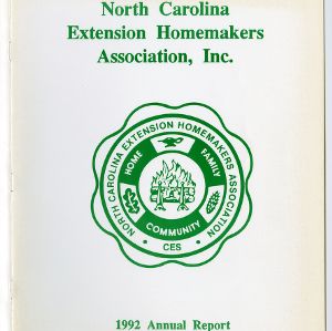 Extension Association of Family and Consumer Sciences -- Annual Report 1992