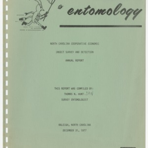 North Carolina Cooperative Economic Insect Survey and Detection Annual Report North Carolina Cooperative Economic Insect Survey and Detection Annual Report