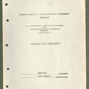Annual Report: Extension Work in Plant Pathology, 1935