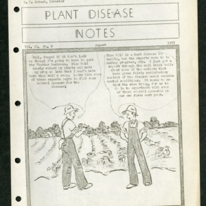 Plant Disease Notes Vol. II No. 8