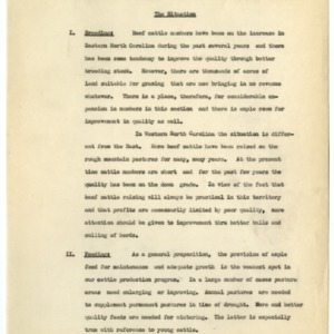Animal Husbandry Extension Plan of Work -- 1935