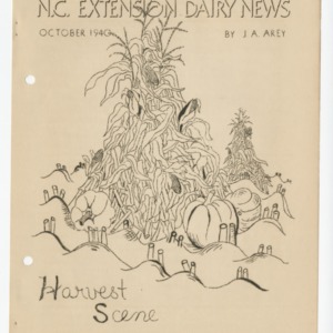N.C. Dairy Extension News - October 1940
