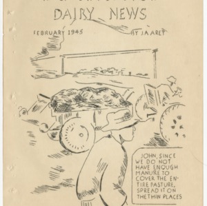 N.C. Extension Dairy News - February 1945
