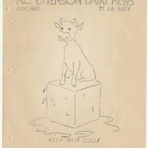 N.C. Extension Dairy News - June 1945