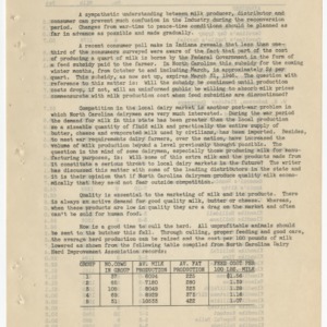 N.C. Extension Dairy News - September 1945