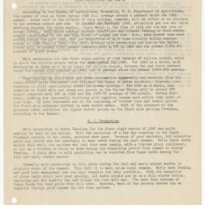 N.C. Extension Dairy News - October 1946