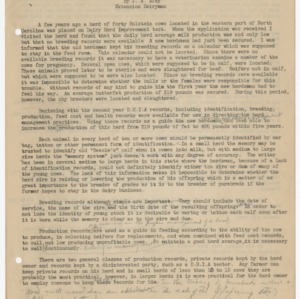 N.C. Extension Dairy News - December 1946