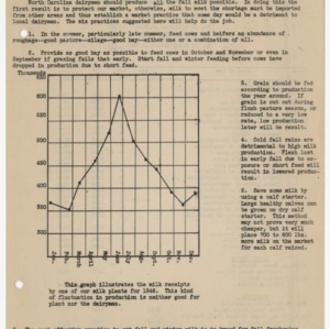 N.C. Extension Dairy News - August 1947