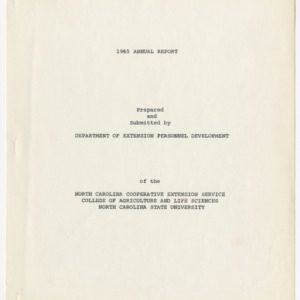 1965 Annual Report