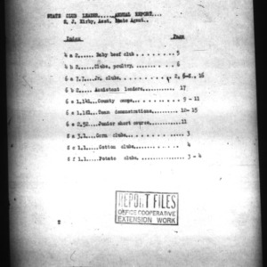 Annual Narrative Report of State Club Agent and Annual Narrative Report of African American Club Agent, 1924