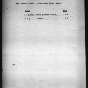 County Extension Agent Annual Narrative Report, New Hanover County, NC, 1924