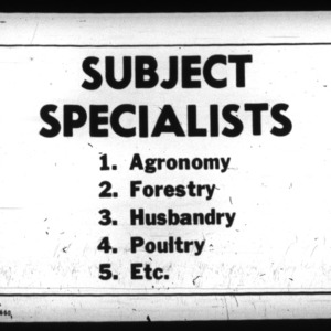 Subject Specialists Report- Plant Pathologist, 1925