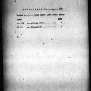 County Extension Agent Narrative Report, African American, Robeson County, NC, 1925