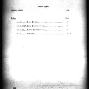 County Extension Agent Annual Narrative Report, Pender County, NC, 1926