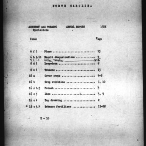 Annual Narrative Report of Extension Work in Soils and Crops, 1928