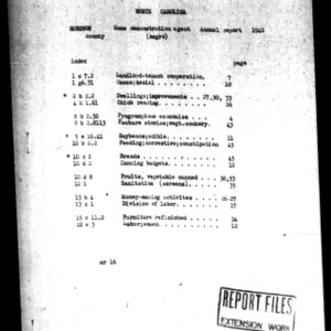 Annual Narrative Report of Robeson County, NC