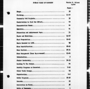 4-H Club Work Annual Report, Alamance County, NC, 1946