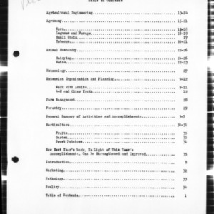 Annual Narrative Report of Extension Work, Alamance County, NC, 1951