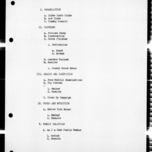 Annual Narrative Report of 4-H Club Work, Cumberland County, NC, 1949