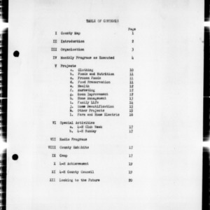Annual Narrative Report of 4-H Club Work, Cumberland County, NC, 1951