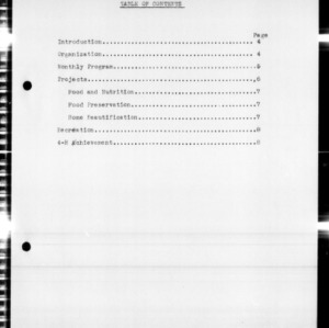 Annual Narrative Report of 4-H Club Work, Duplin County, NC, 1947